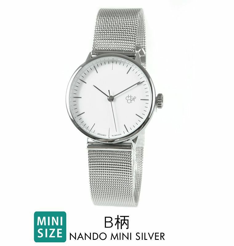 メッシュベルト クオーツ 腕時計 北欧 NANDO LEGACY Cheapo チーポ