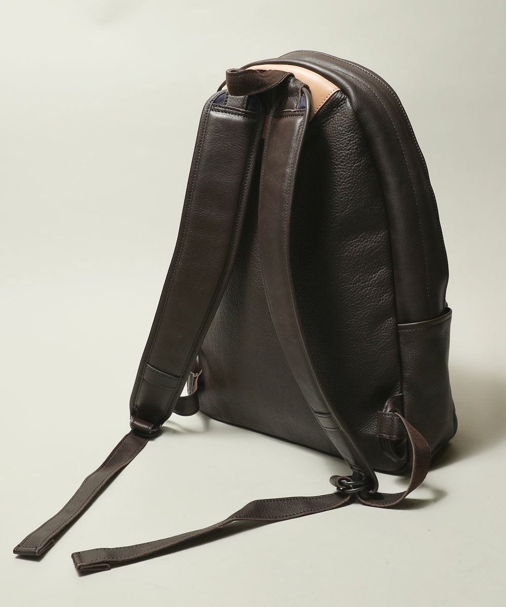 特典対象】リュック 本革 日本製 ヌメ革 シュリンクレザー バック