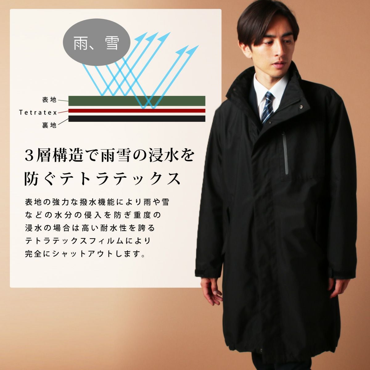 Tetratex テトラテックスユーティリティコート | 【公式】SPU スプ公式