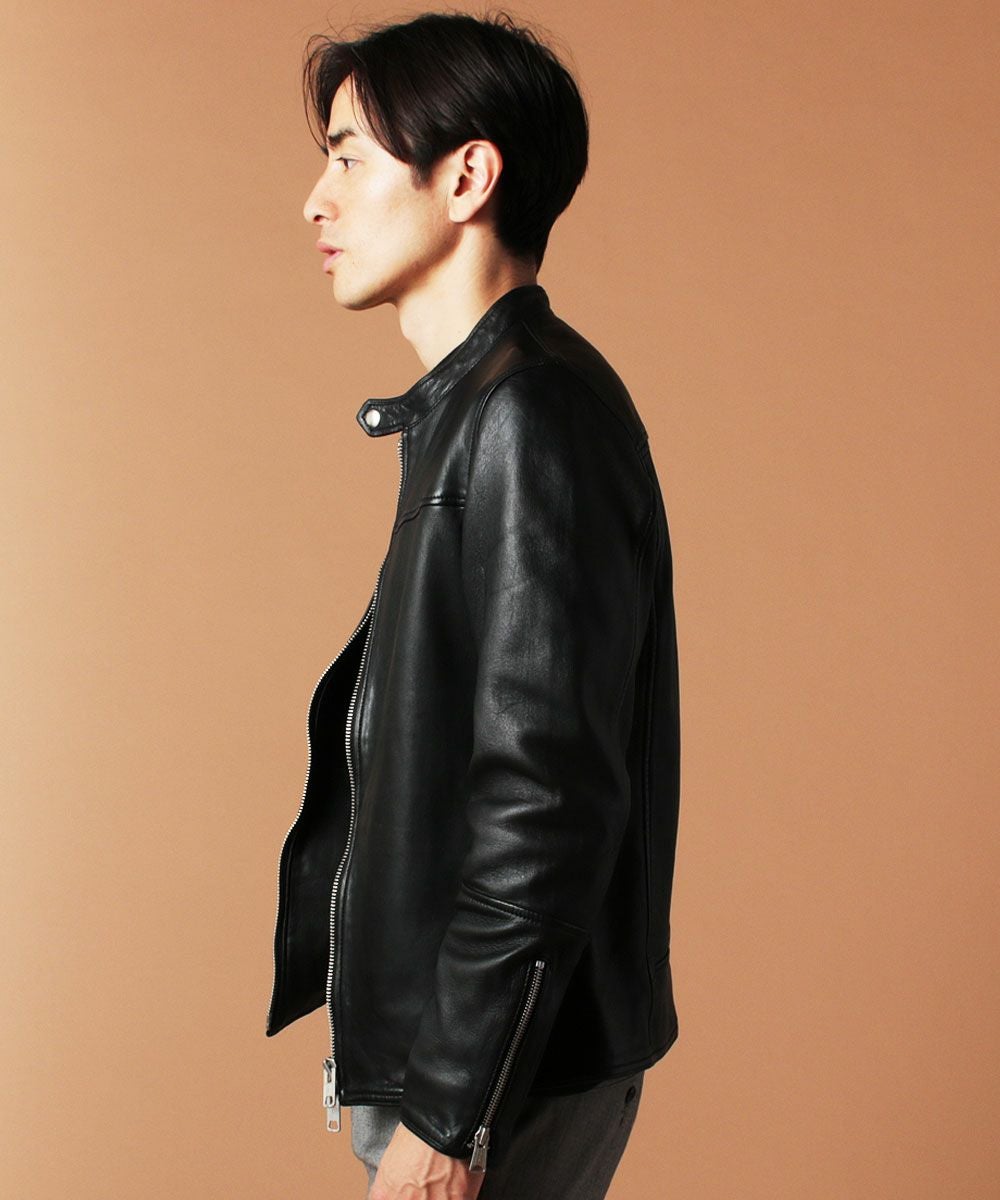ラムレザーシングルライダースジャケット | 【公式】SPU スプ公式通販