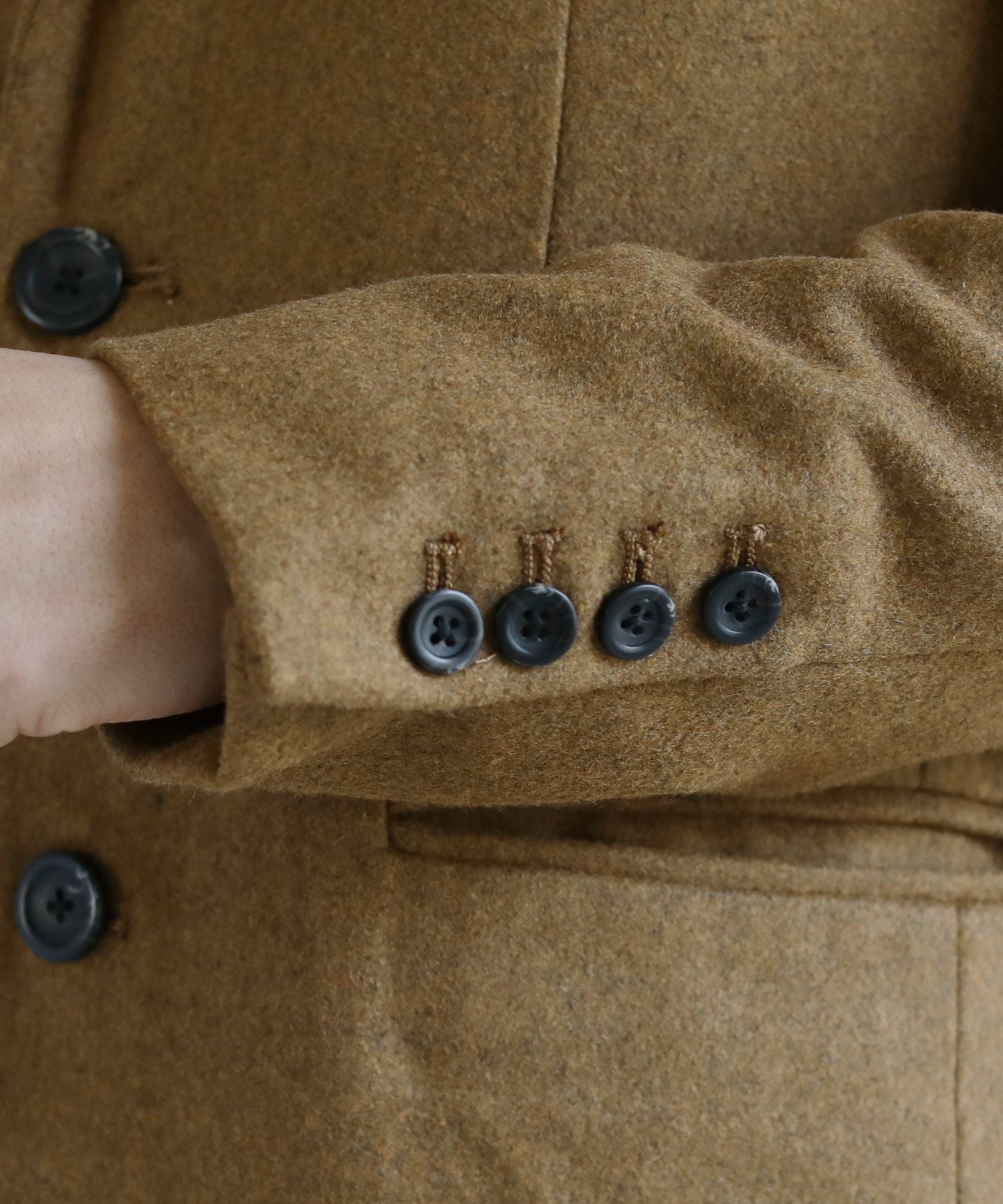 ウールメルトンステンカラー／チェスターカラーコート | 【公式】SPU