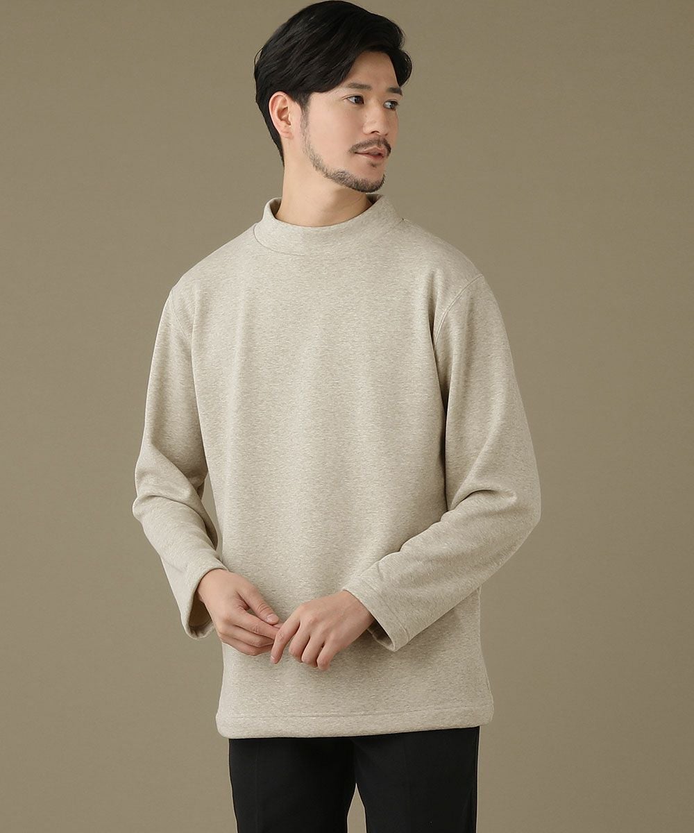 日本製ボンバーヒート爆暖裏起毛モックネックスウェット | 【公式】SPU