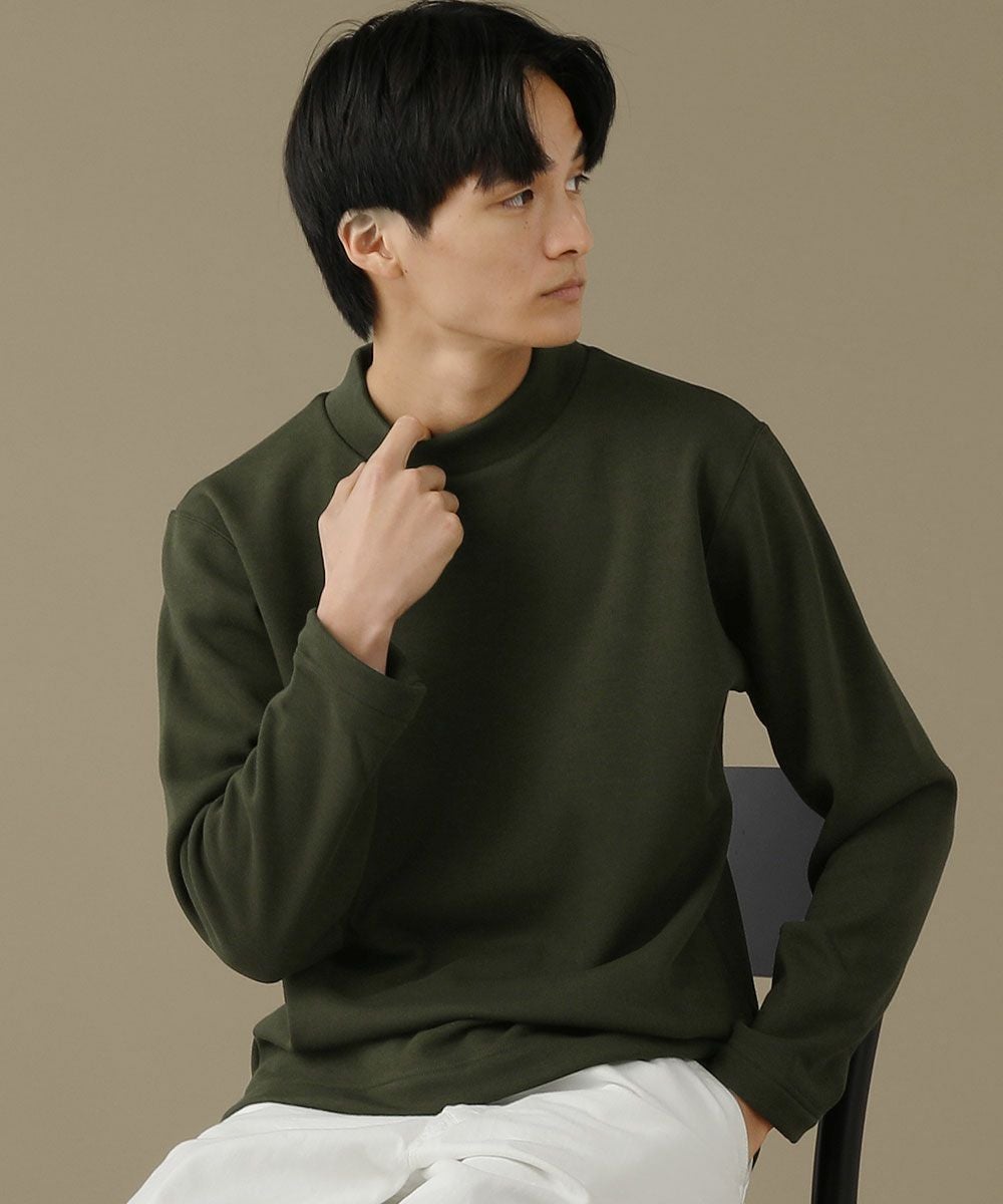 日本製ボンバーヒート爆暖裏起毛モックネックスウェット | 【公式】SPU