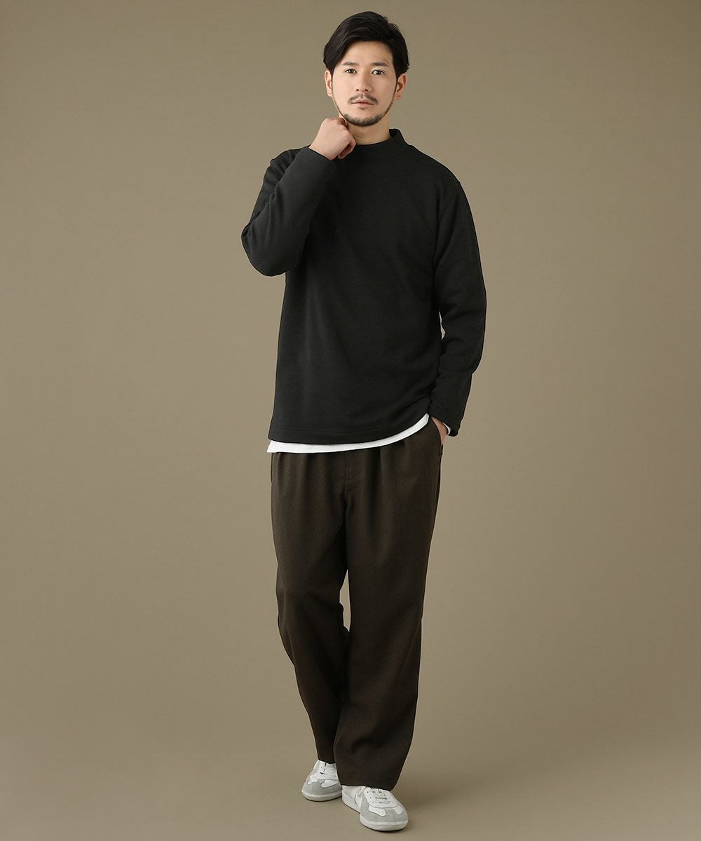 日本製ボンバーヒート爆暖裏起毛モックネックスウェット | 【公式】SPU