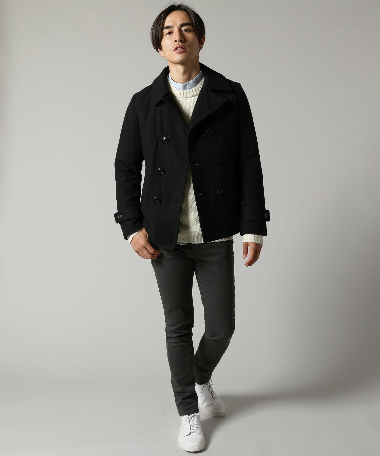 610gウールメルトンサーモライト中綿Pコート | 【公式】SPU スプ公式