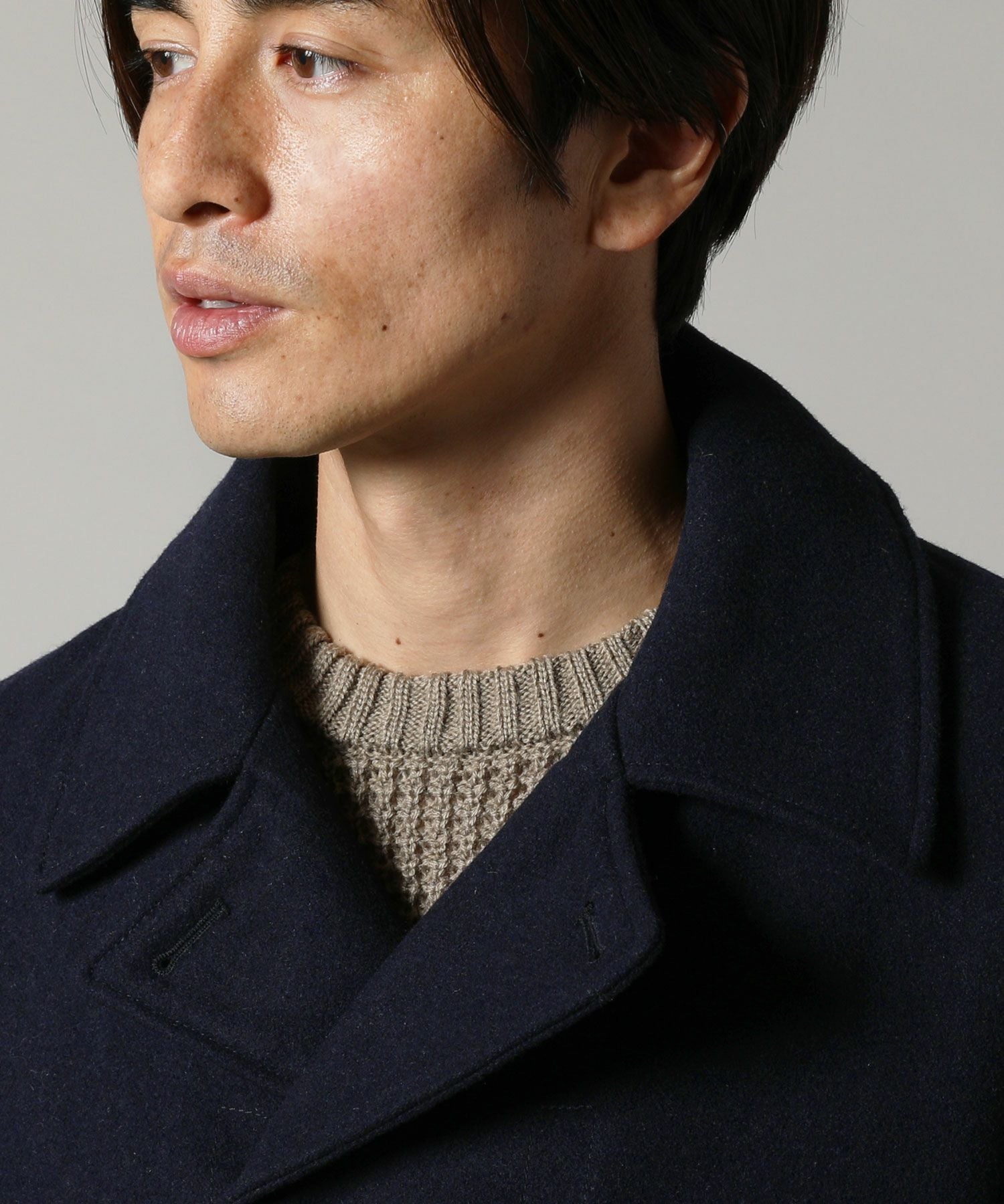 610gウールメルトンサーモライト中綿Pコート | 【公式】SPU スプ公式