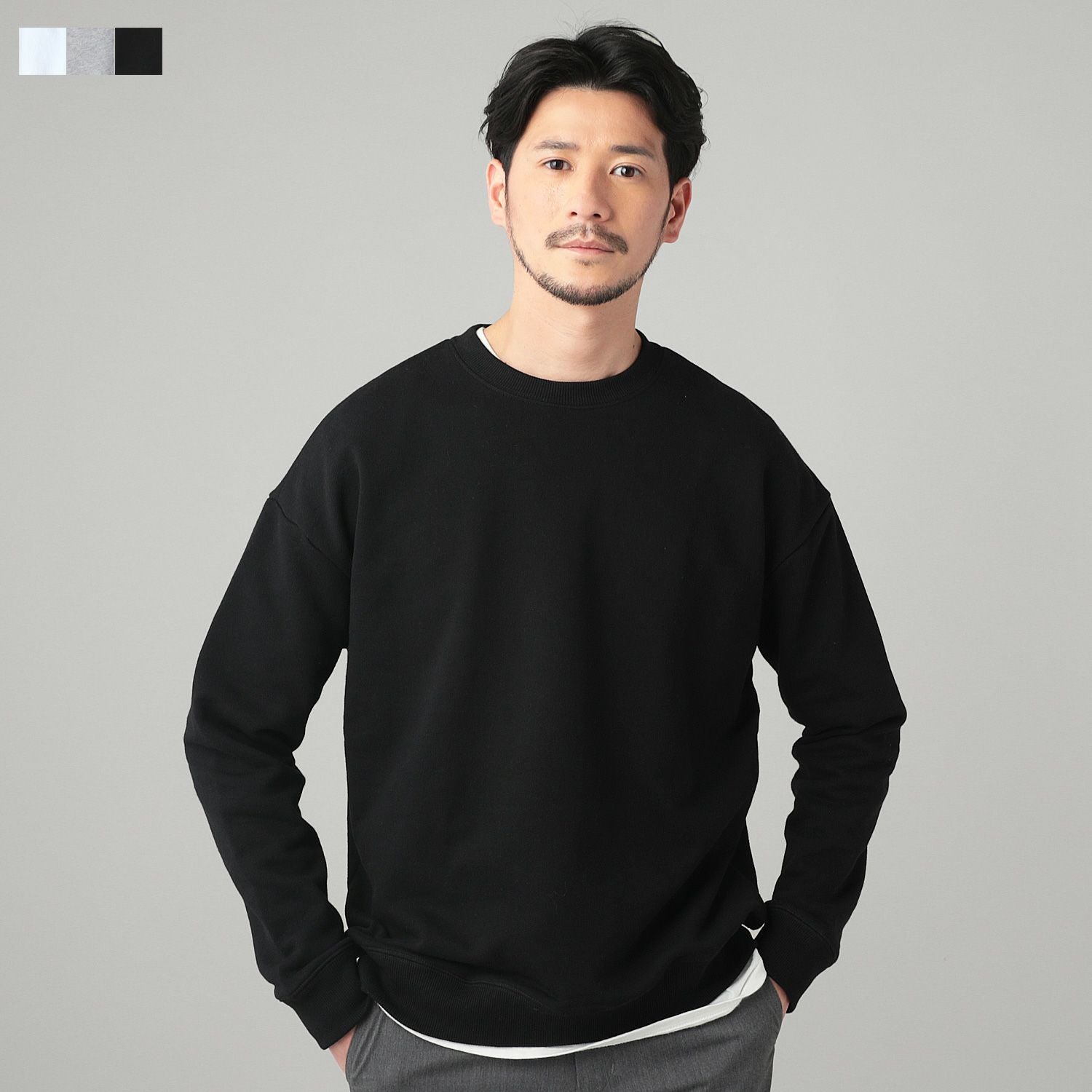 400gヘビーウエイト裏毛クルーネックスウェット | 【公式】SPU スプ