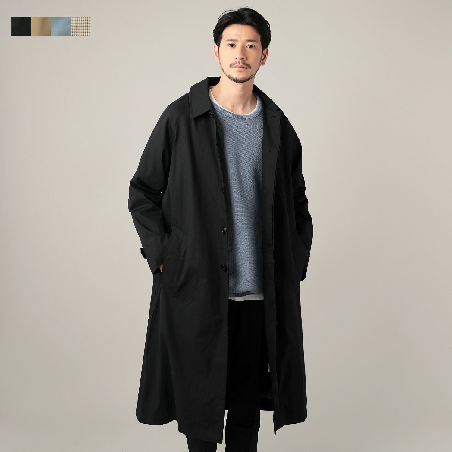 オーバーサイズステンカラーコート | 【公式】SPU スプ公式通販