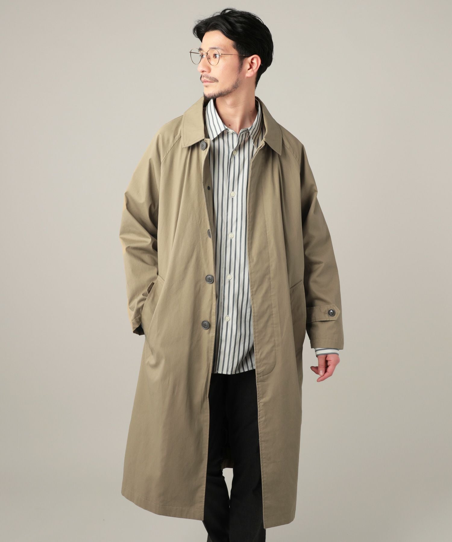 オーバーサイズステンカラーコート | 【公式】SPU スプ公式通販