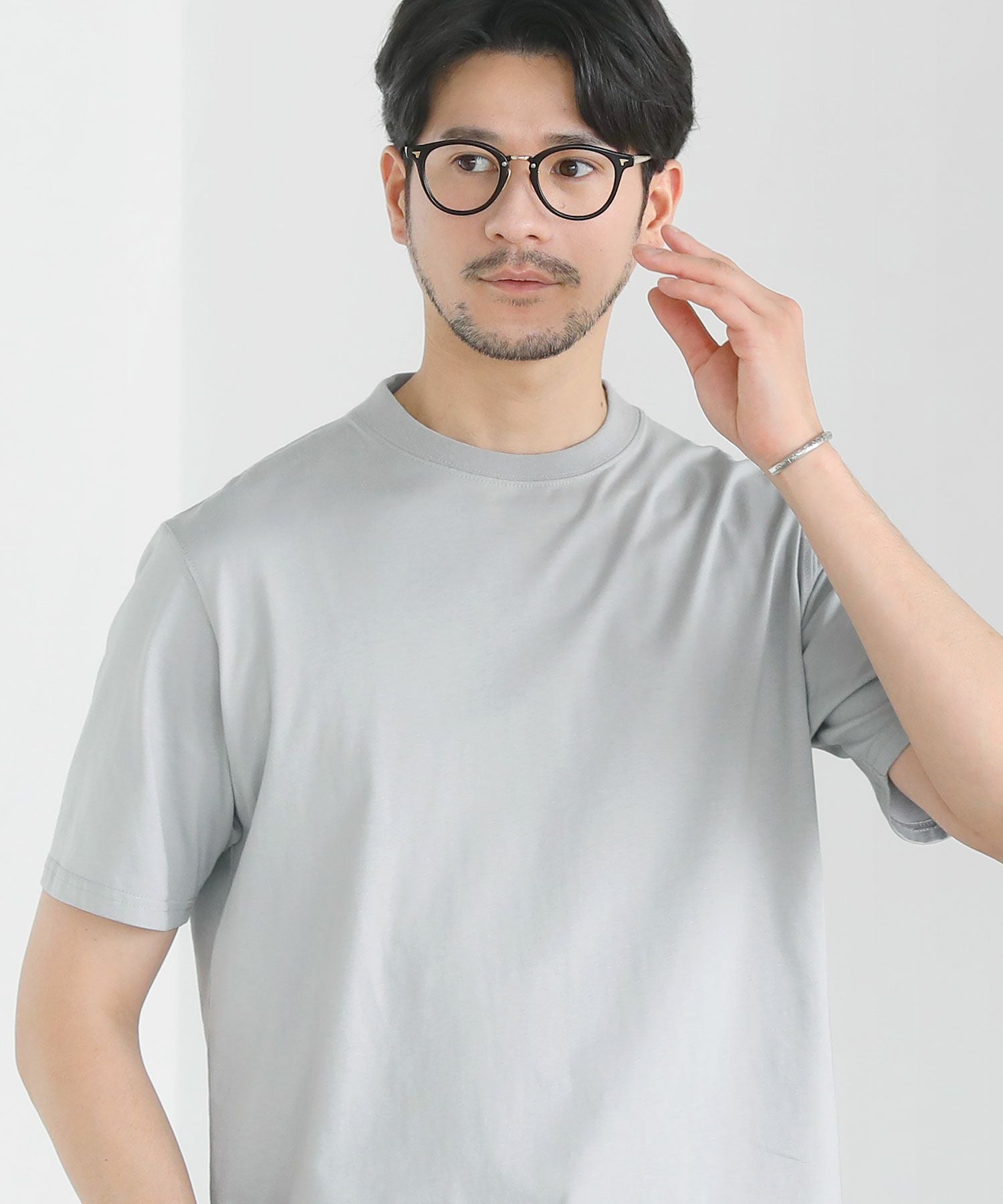メール便対応】 抗菌防臭・接触冷感加工ジャケットユース半袖Tシャツ