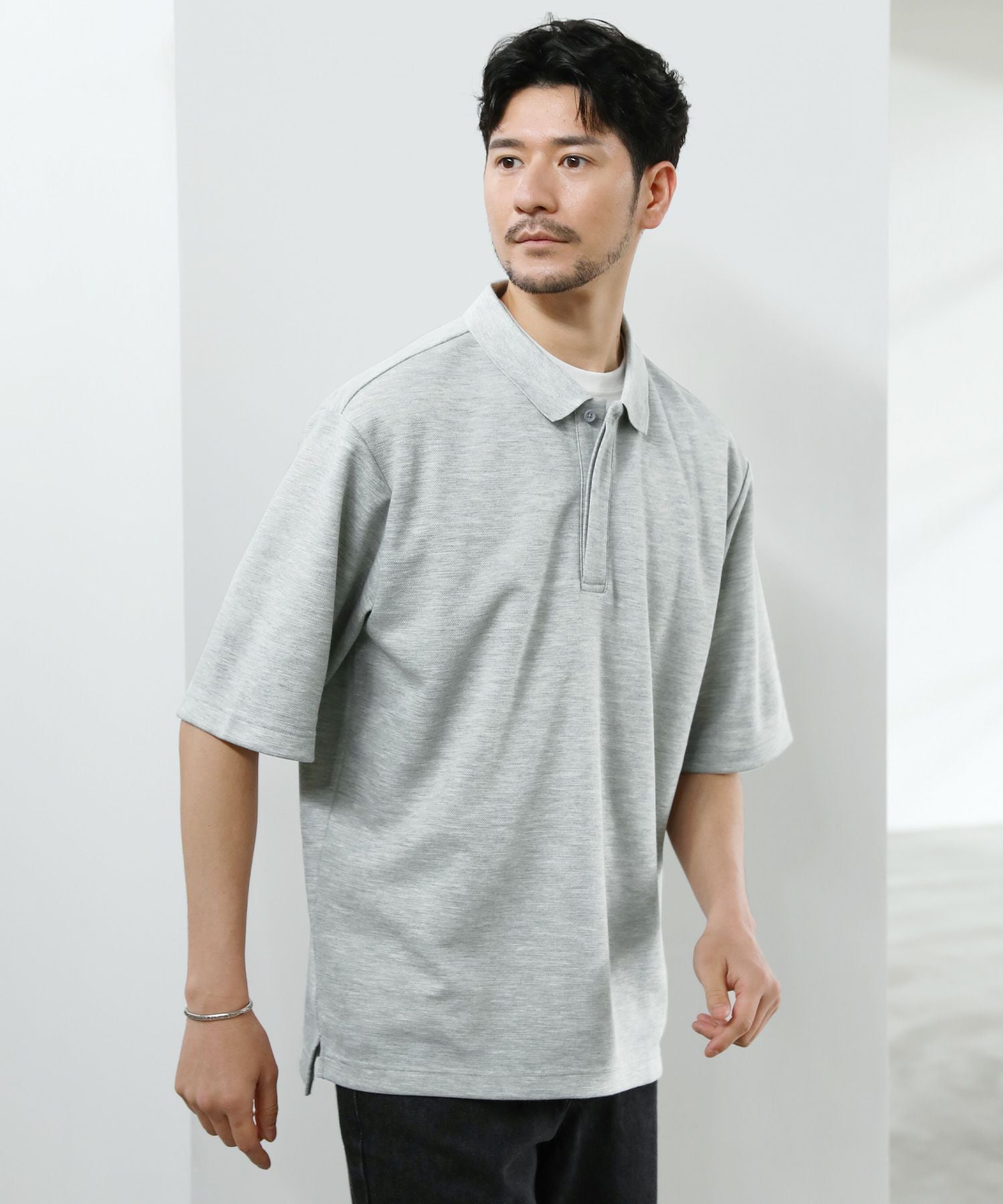 抗菌防臭＆接触冷感ダブルフェイス半袖鹿の子ポロシャツ | 【公式】SPU