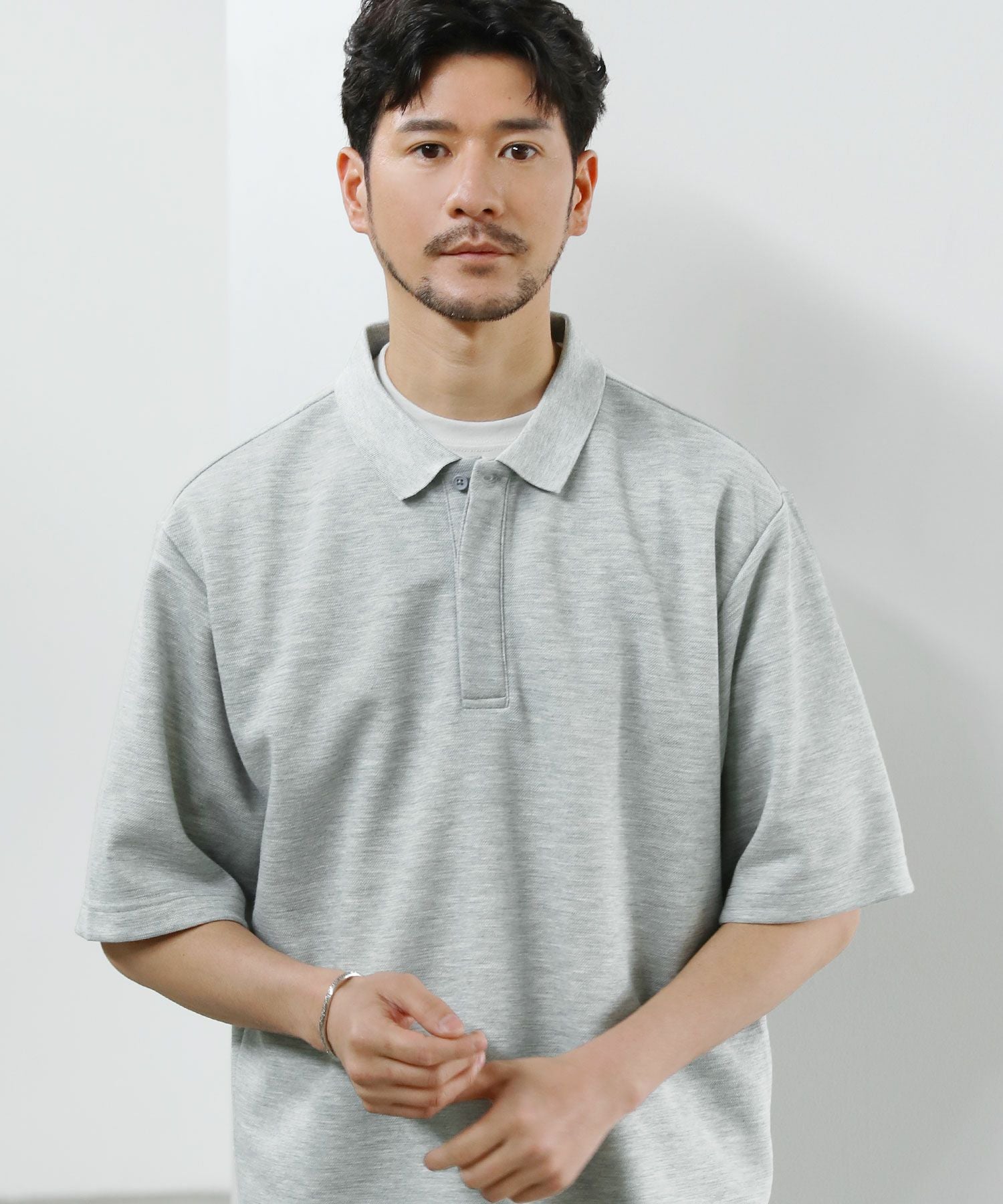 抗菌防臭＆接触冷感ダブルフェイス半袖鹿の子ポロシャツ | 【公式】SPU