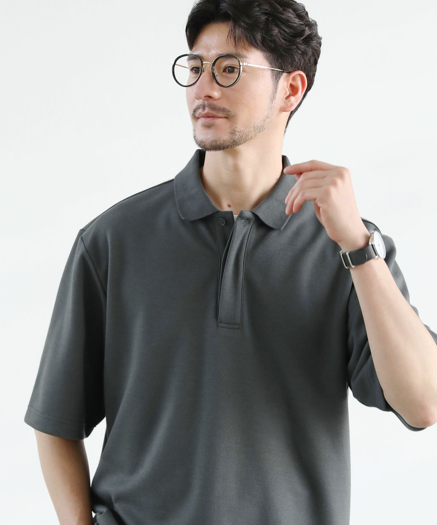 抗菌防臭＆接触冷感ダブルフェイス半袖鹿の子ポロシャツ | 【公式】SPU