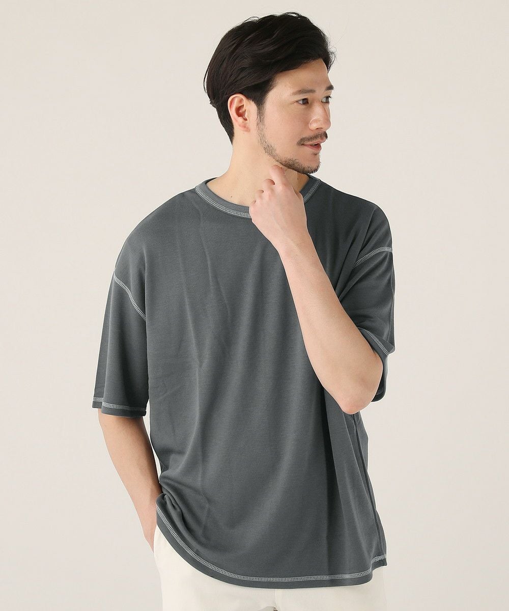 TRポンチ配色ステッチ半袖Tシャツ | 【公式】SPU スプ公式通販｜メンズ