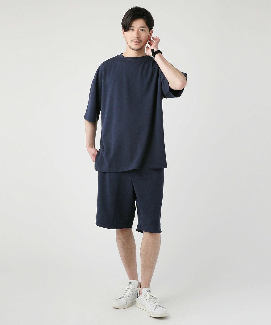 カットジョーゼットワイドモックネック半袖Tシャツ | 【公式】SPU スプ