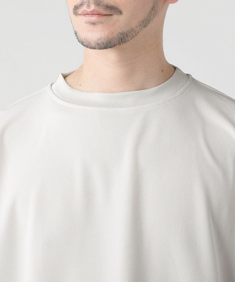 カットジョーゼットワイドモックネック半袖Tシャツ | 【公式】SPU スプ