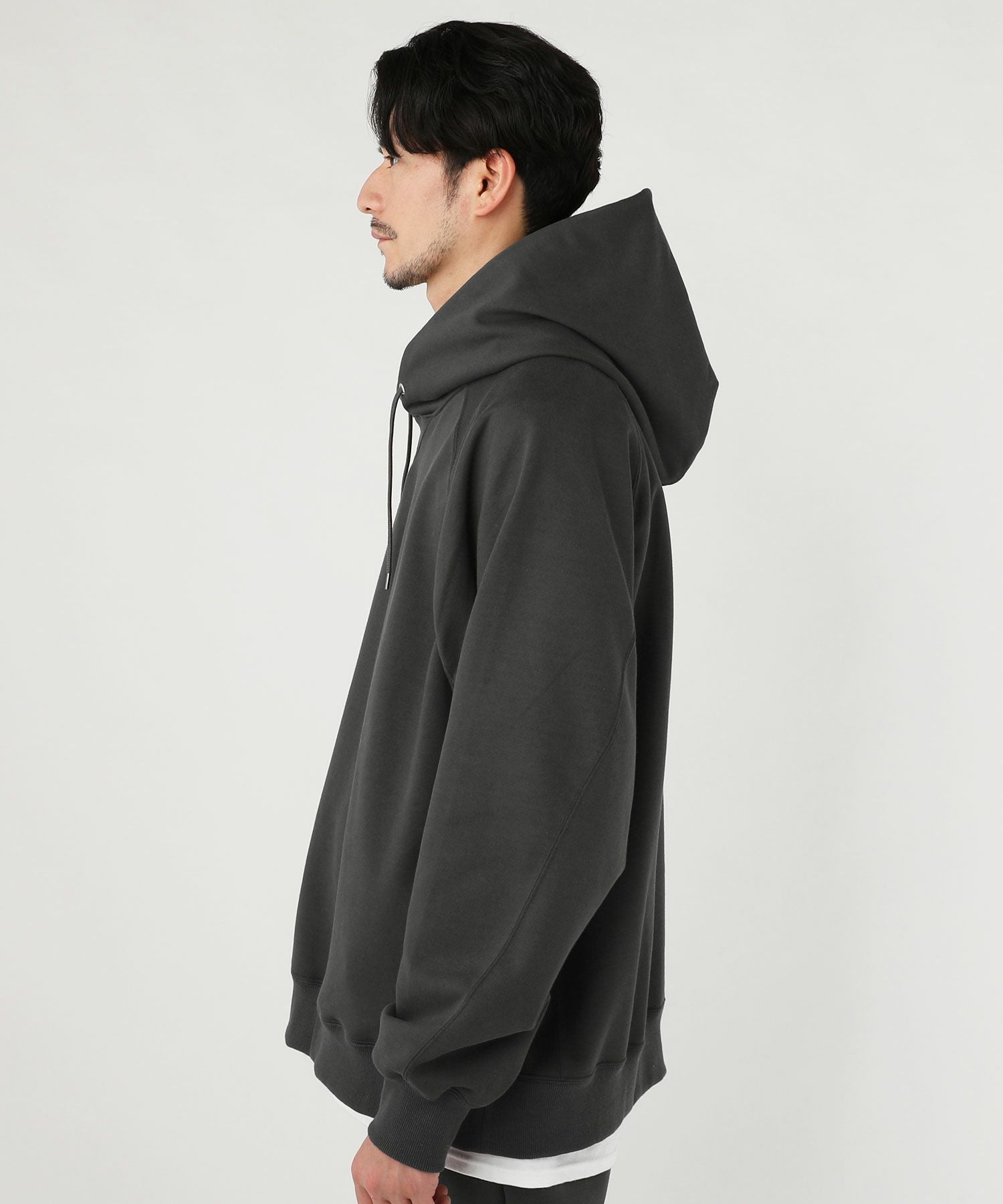 BLK USA 16/17シーズン パーカー USAラグビー 日本製16オンスハードコンパクトヘビー裏毛ラグランガゼットプル