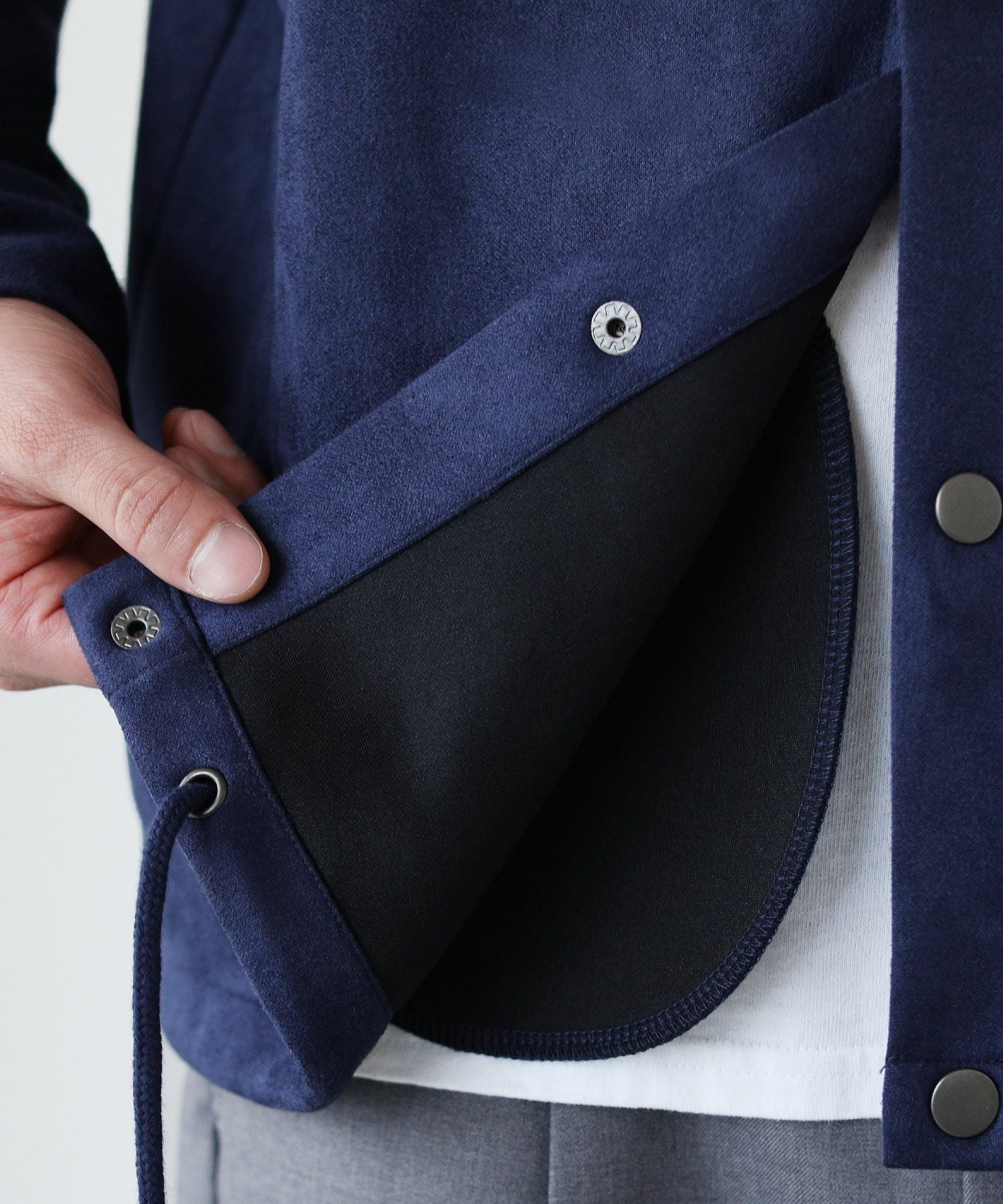 ストレッチフェイクスエードコーチジャケット | 【公式】SPU スプ公式