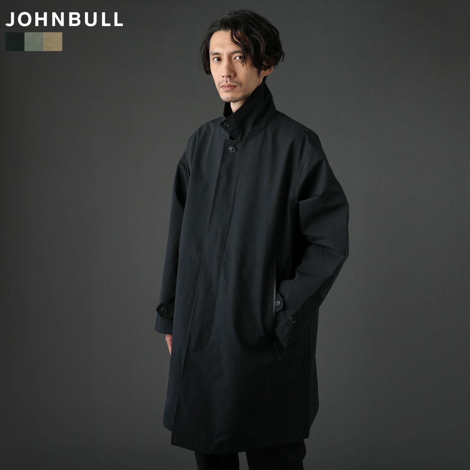 sun kick Johnbull ステンカラーコート 定価￥53,900 テクノブレンステンカラーコート | 【公式】SPU スプ公式通販｜メンズ