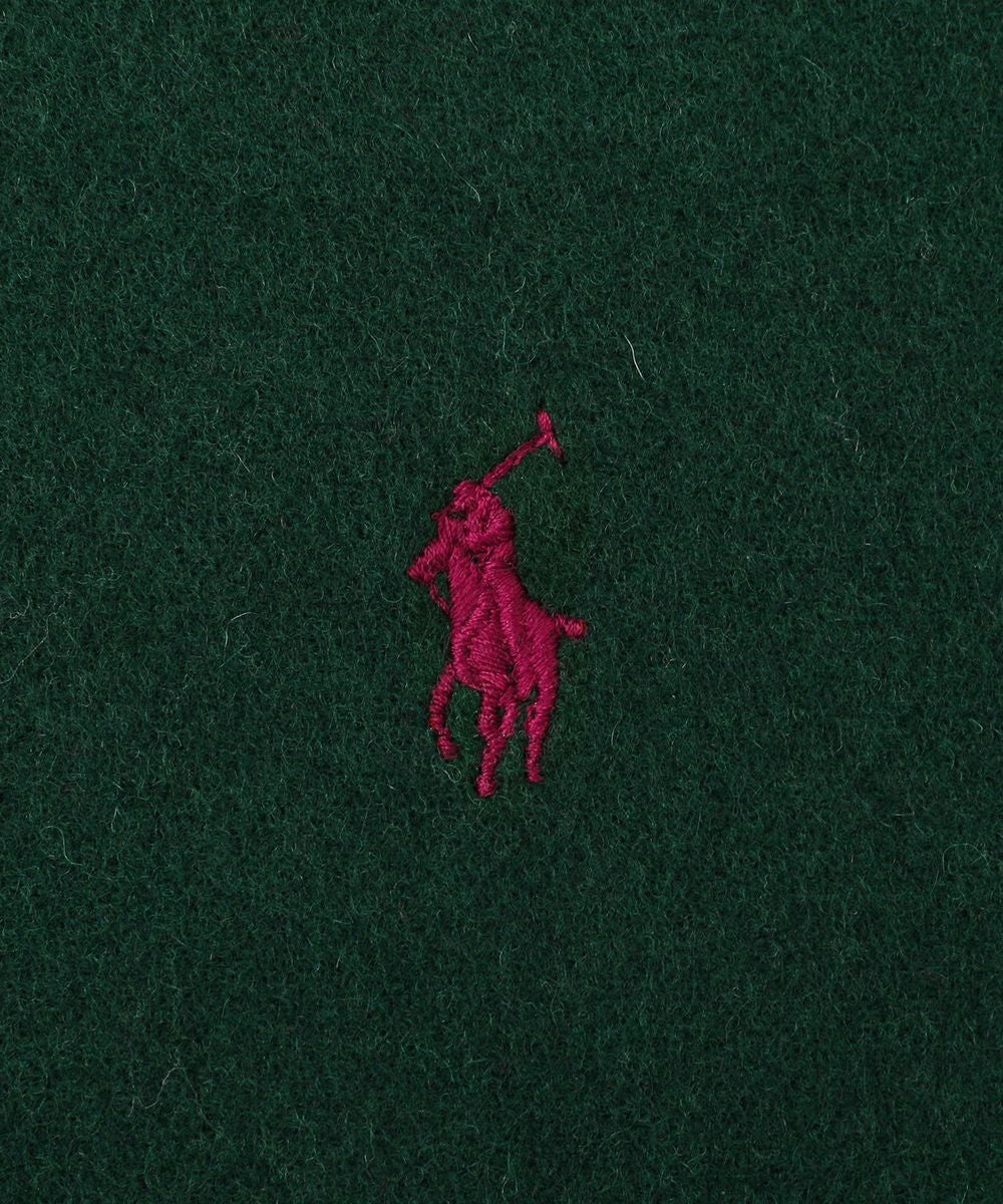 ダークグリーン刺繍