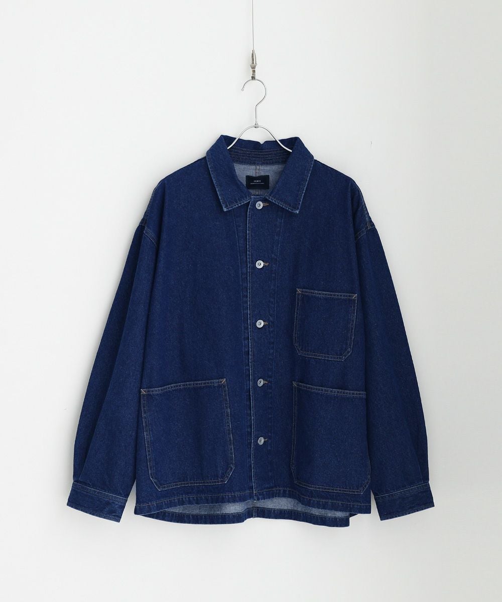 10oz デニムカバーオールジャケット | 【公式】SPU スプ公式通販