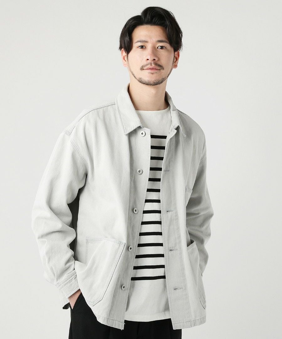 10oz デニムカバーオールジャケット | 【公式】SPU スプ公式通販 10oz デニムカバーオールジャケット | 【公式】SPU スプ公式通販