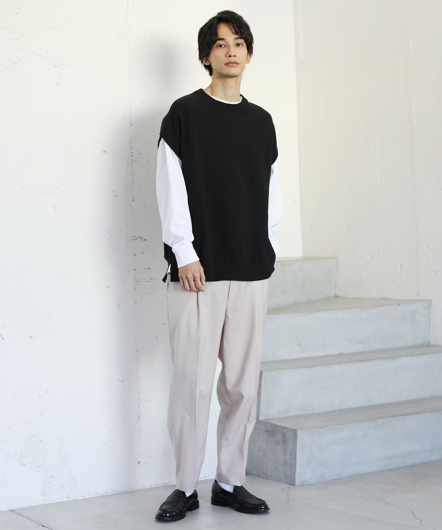 Spick and span   ハイツイストコットンニットベスト Spick & Span（スピックアンドスパン）の「ハイツイストコットンニット