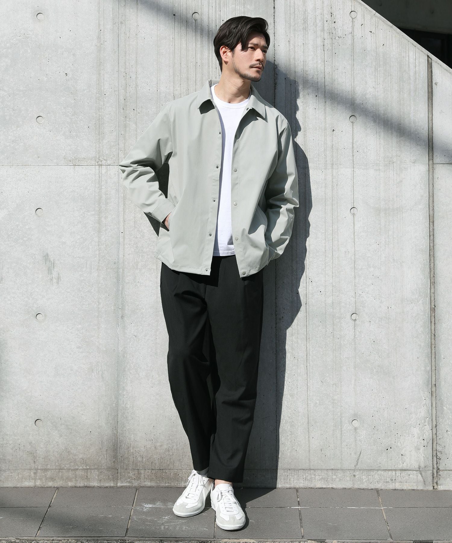 防水加工ツイルコーチジャケット | 【公式】SPU スプ公式通販｜メンズ