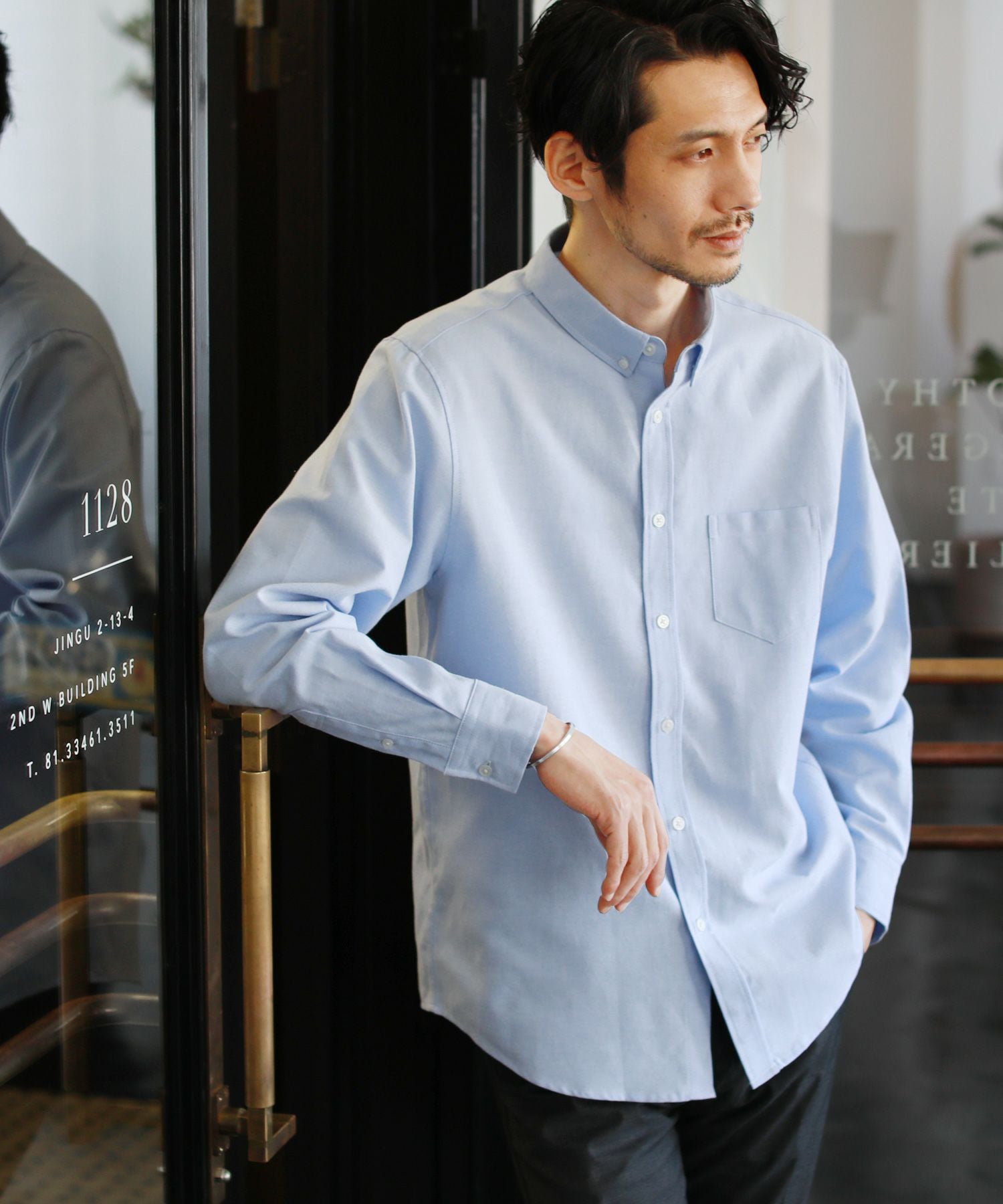 抗菌防臭付きオックスフォードボタンダウン長袖シャツ | 【公式】SPU