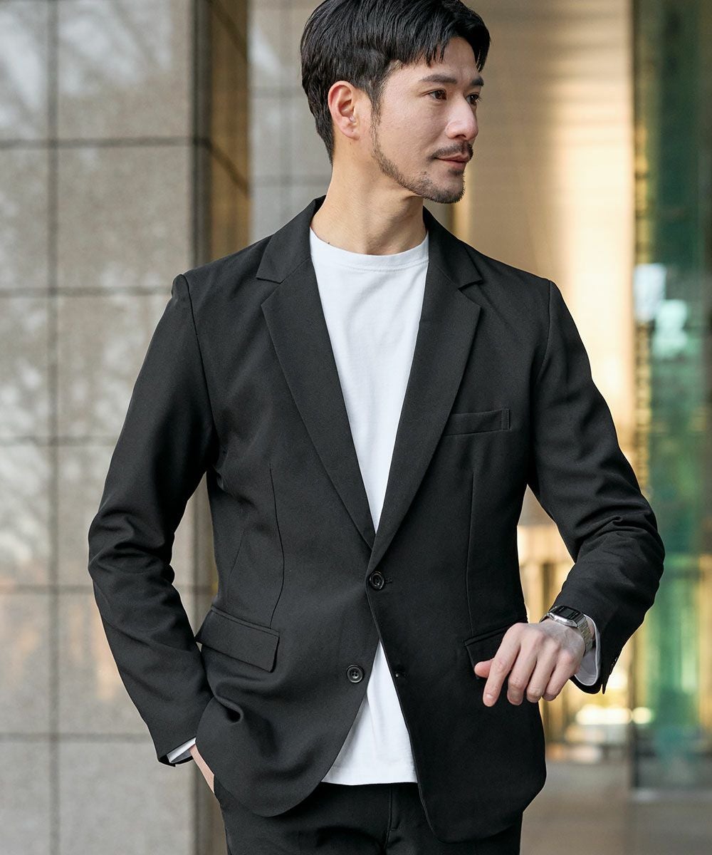 スーツ地2ボタンテーラードジャケット | 【公式】SPU スプ公式通販
