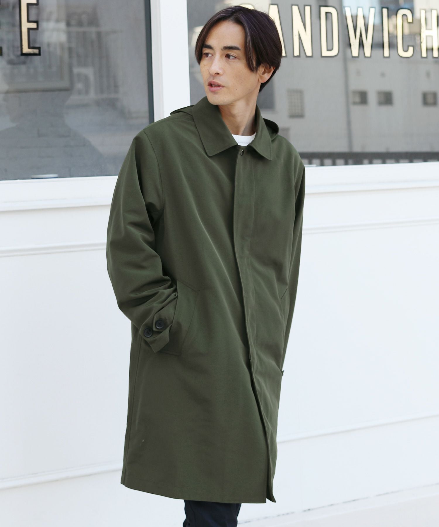 フード脱着ステンカラーコート | 【公式】SPU スプ公式通販｜メンズ