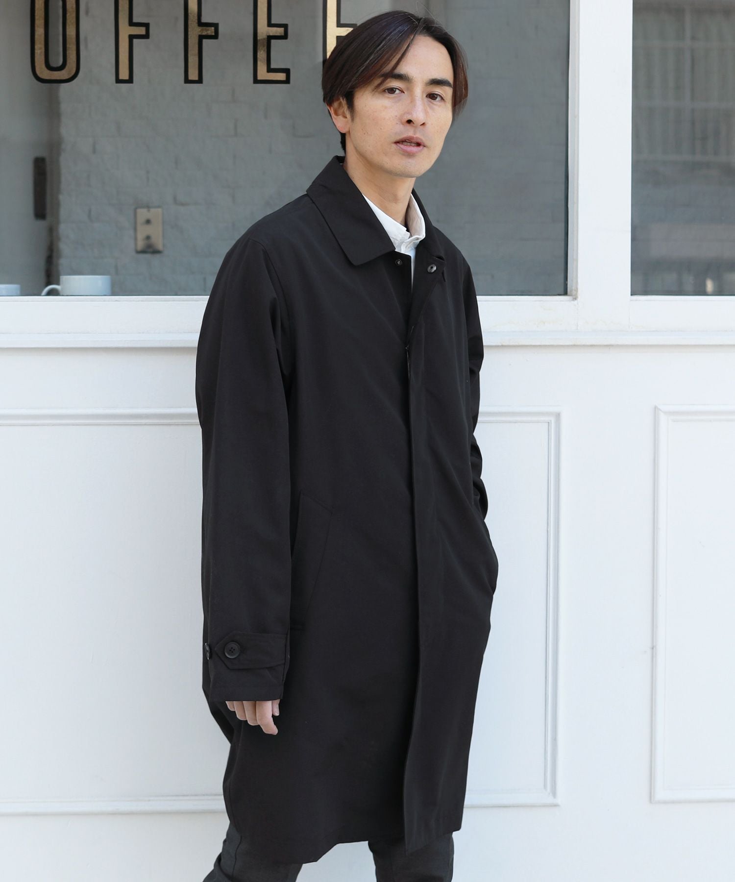フード脱着ステンカラーコート | 【公式】SPU スプ公式通販｜メンズ
