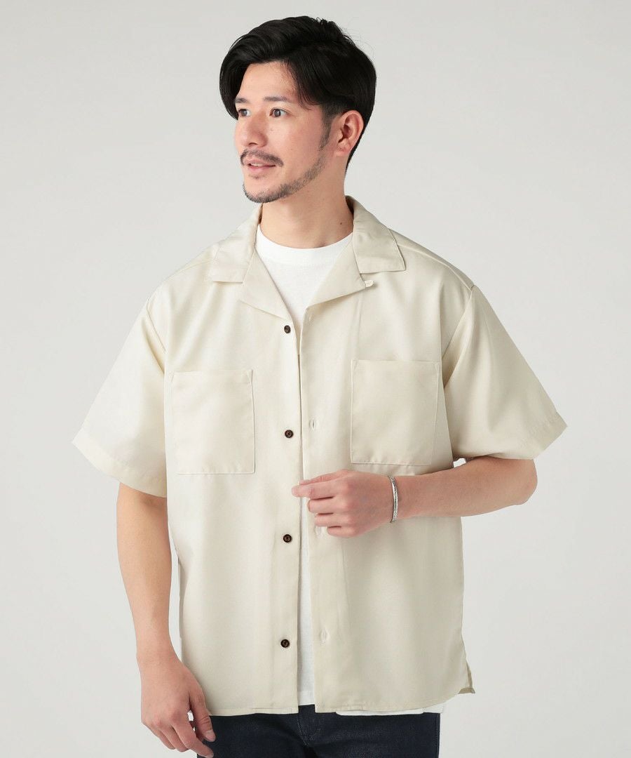 ポリトロ半袖オープンカラーシャツ | 【公式】SPU スプ公式通販