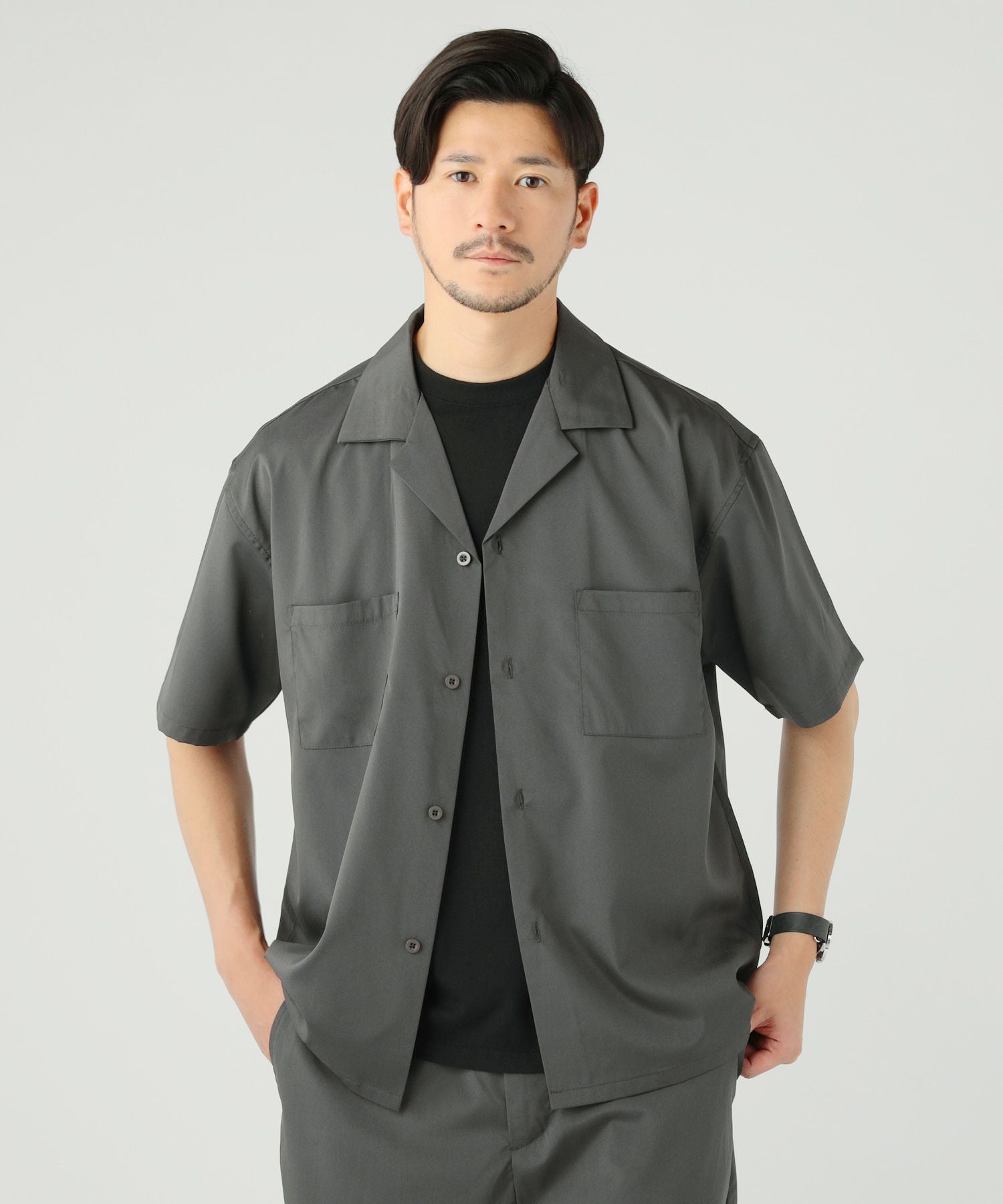 U by SPICK&amp;SPAN  フラワーオープンカラーシャツ U by SPICK&SPAN フラワーオープンカラーシャツ - メルカリ