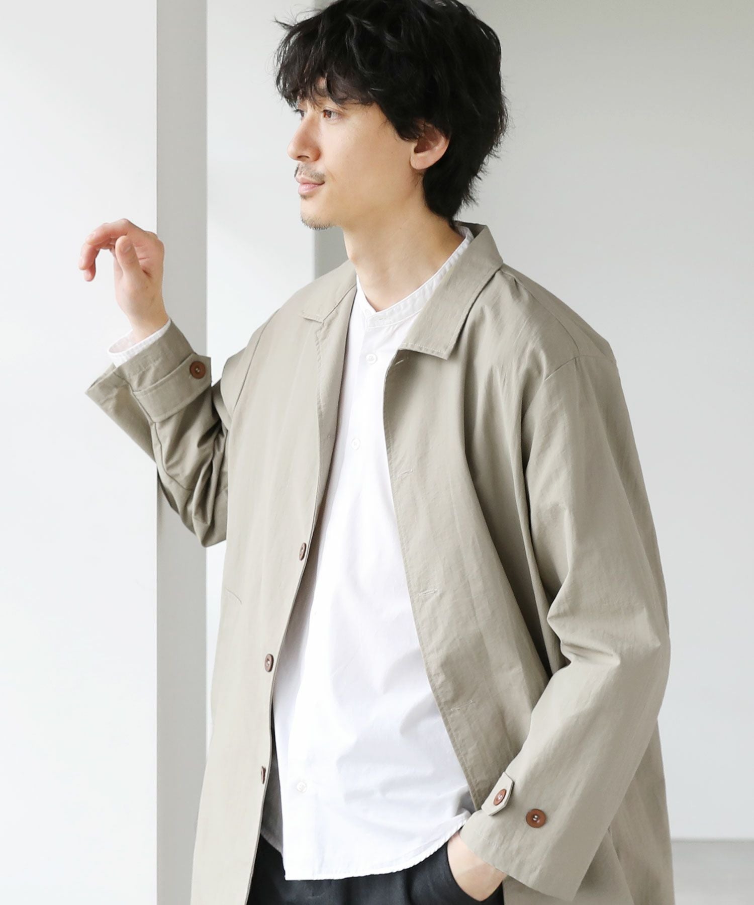 防水ステンカラーコート | 【公式】SPU スプ公式通販｜メンズセレクト