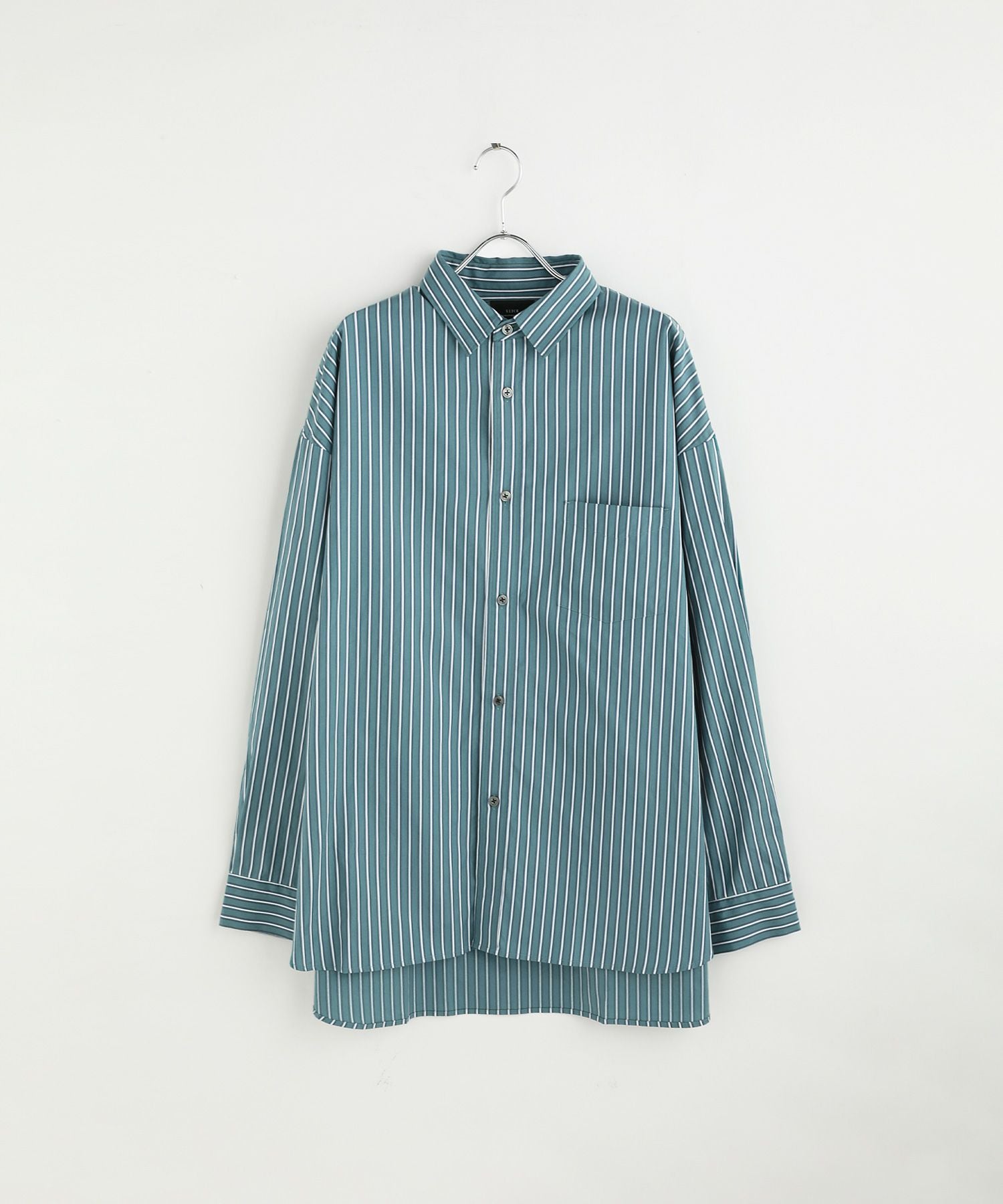 【出品 9/8まで】totem ストライプビブシャツ S TOTEME】OVERSIZED STRIPED SHIRT／オーバーサイズストライプシャツ