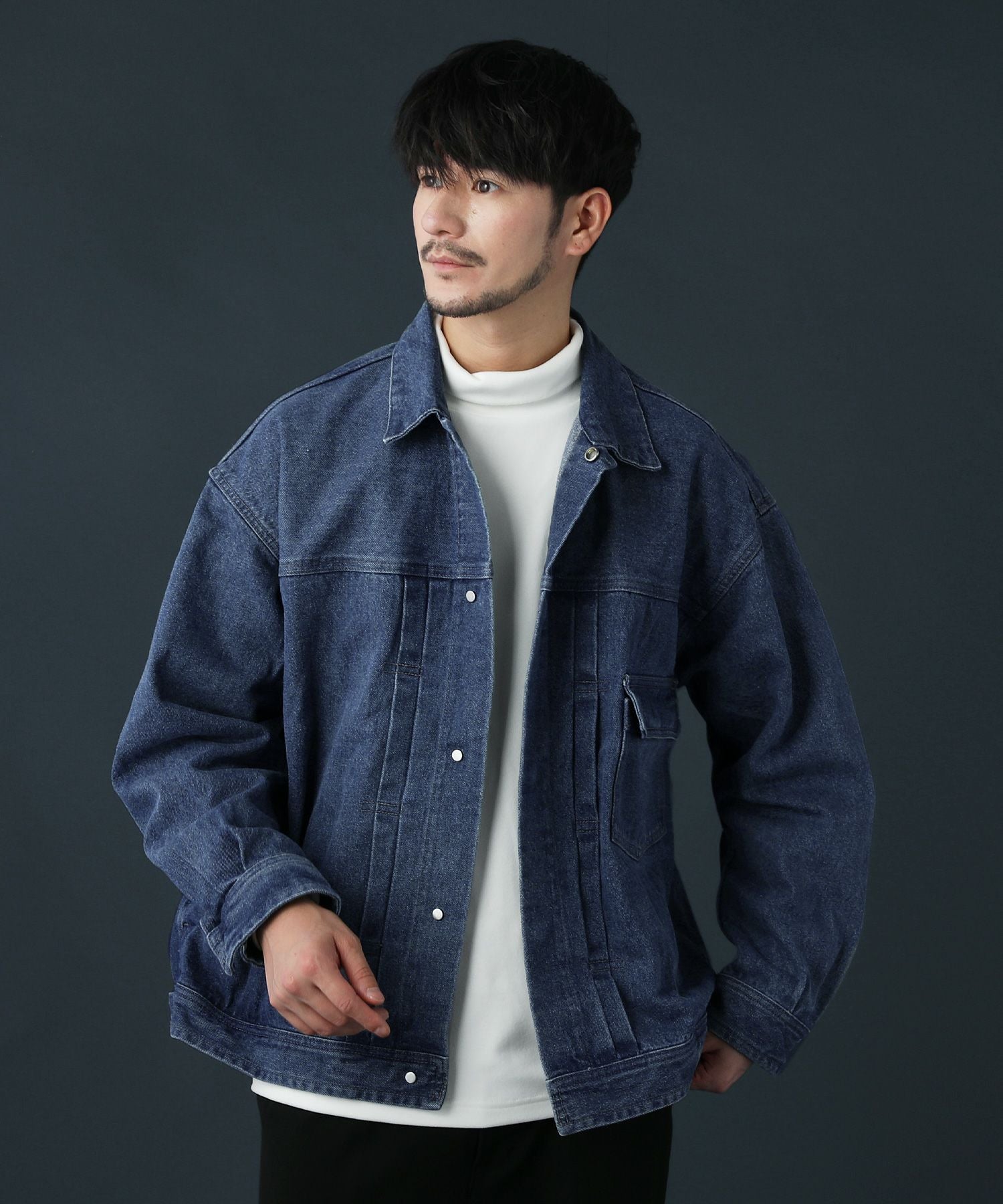 13.5oz オーバーサイズデニムジャケット | 【公式】SPU スプ公式通販