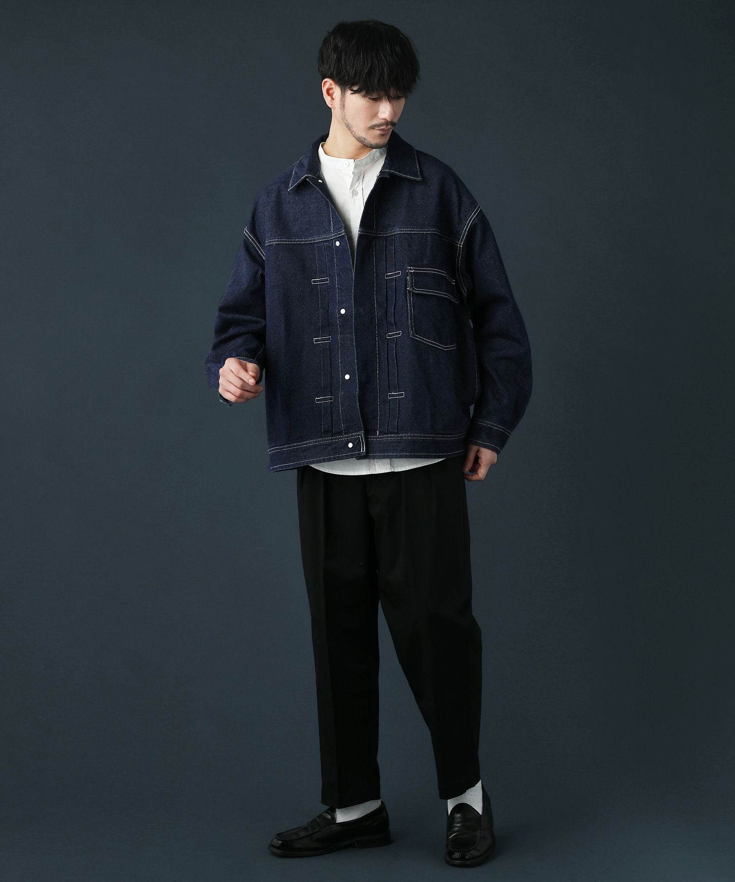 13.5oz オーバーサイズデニムジャケット | 【公式】SPU スプ公式通販