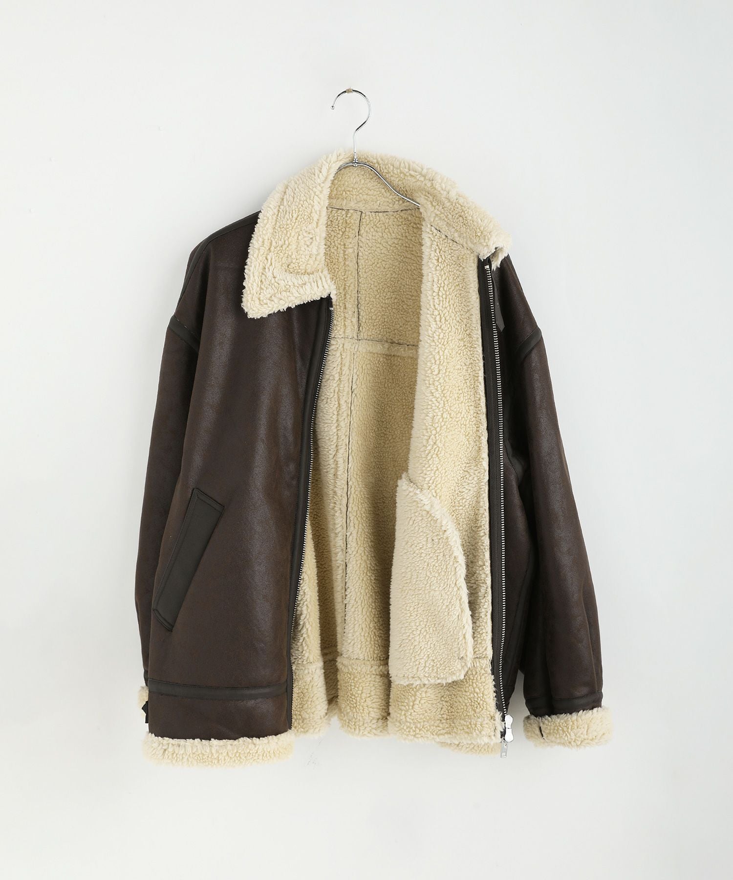 シンセティックレザームートンB3フライトジャケット | 【公式】SPU