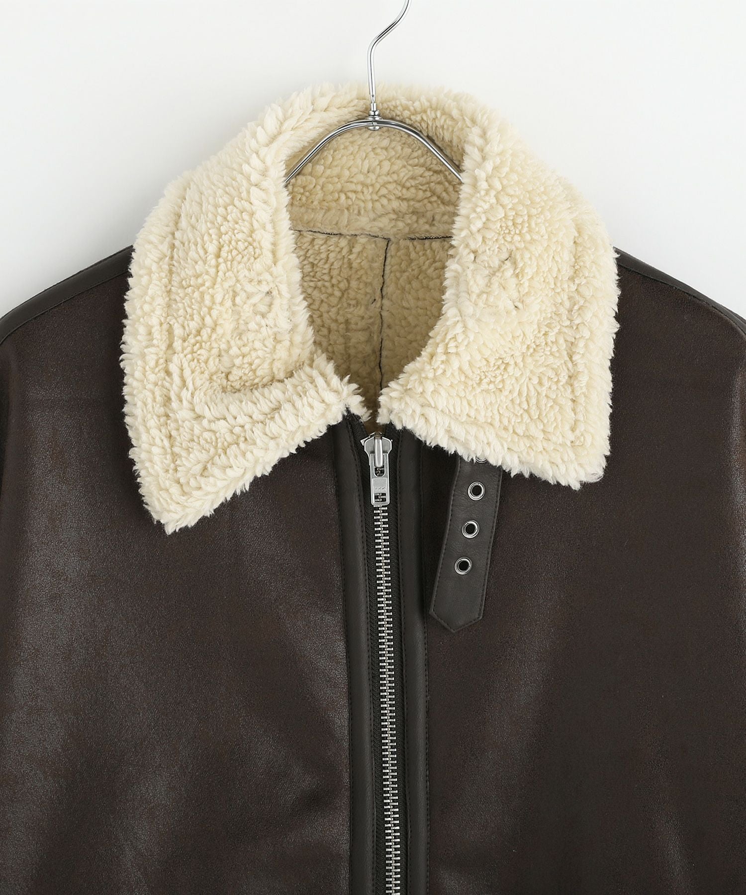 シンセティックレザームートンB3フライトジャケット | 【公式】SPU