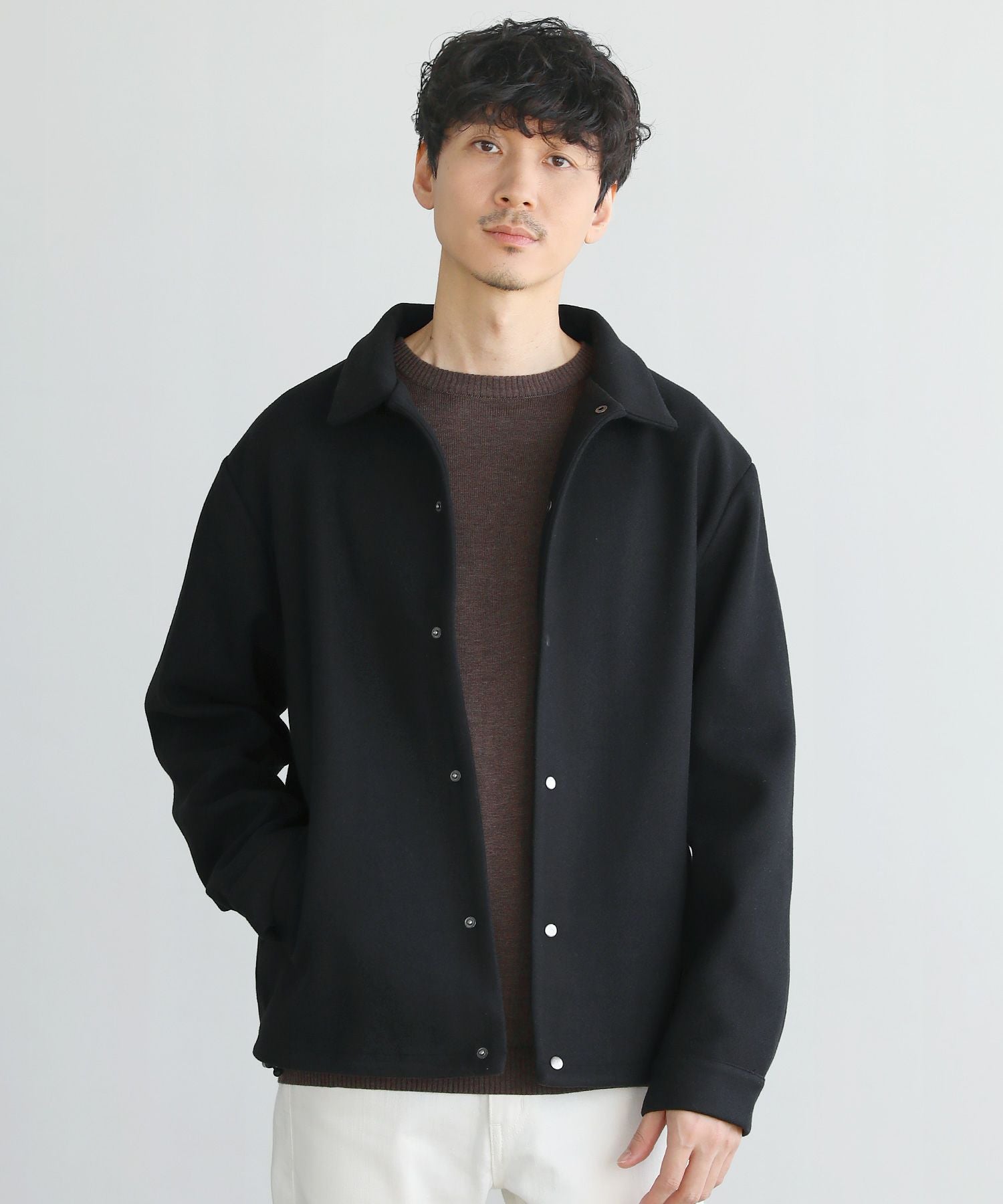 ルーズベーシックメルトンコーチジャケット | 【公式】SPU スプ公式