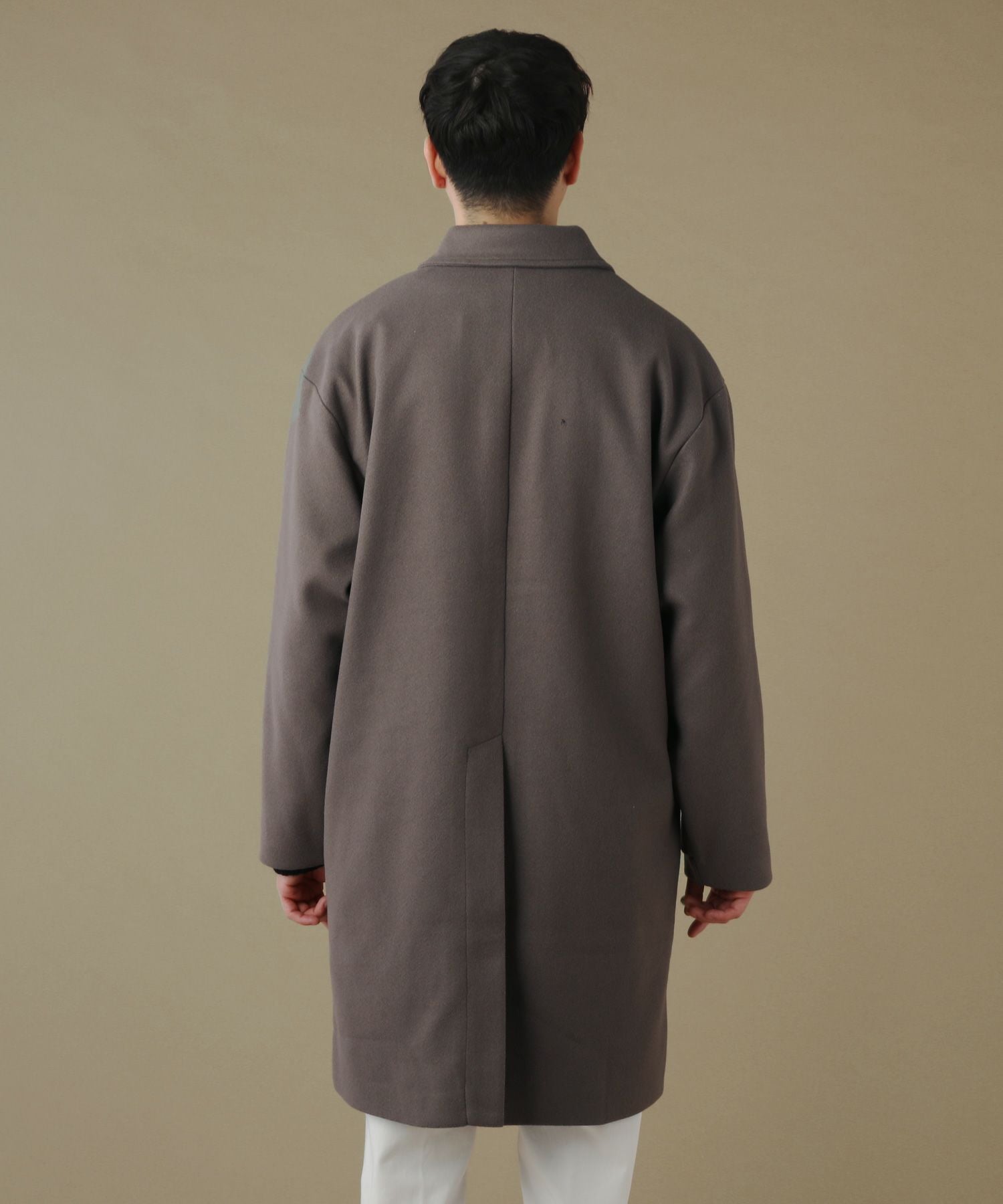 ルーズベーシックメルトンステンカラーコート | 【公式】SPU スプ公式