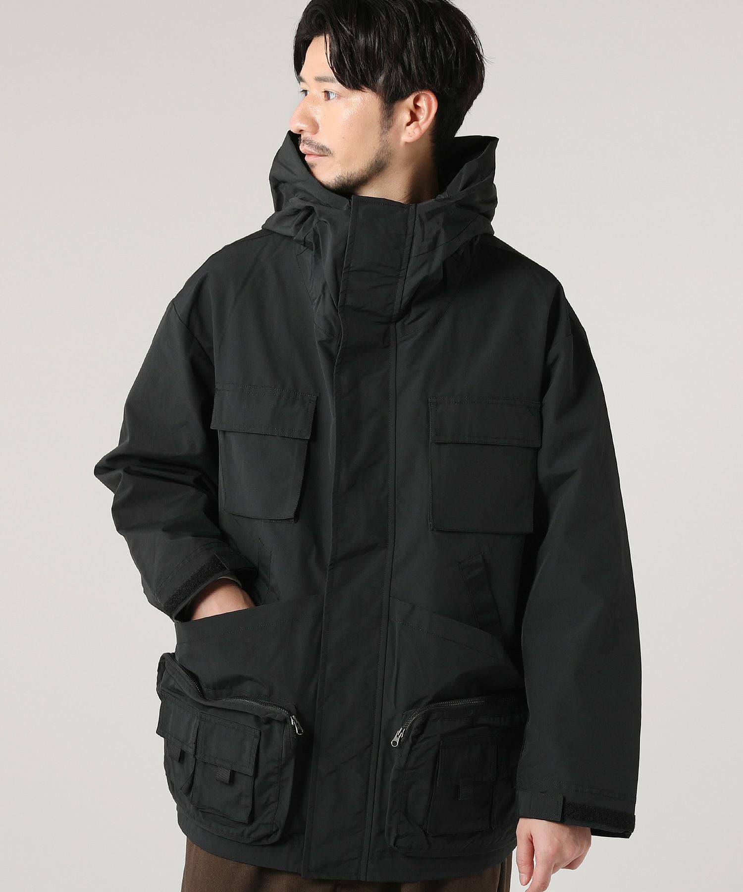 60/40クロス ツールポケットストレージカーゴ マウンテンパーカー