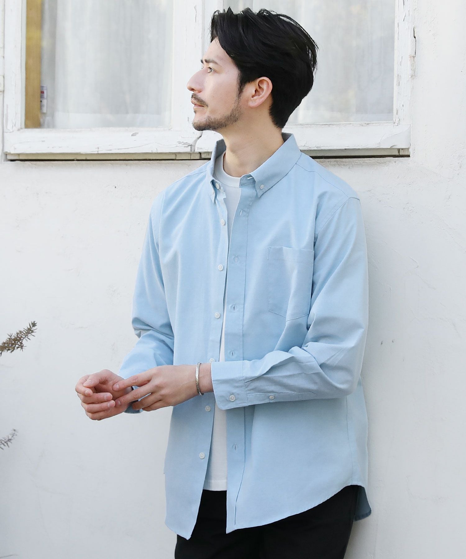 オックスフォードボタンダウン長袖シャツ | 【公式】SPU スプ公式通販