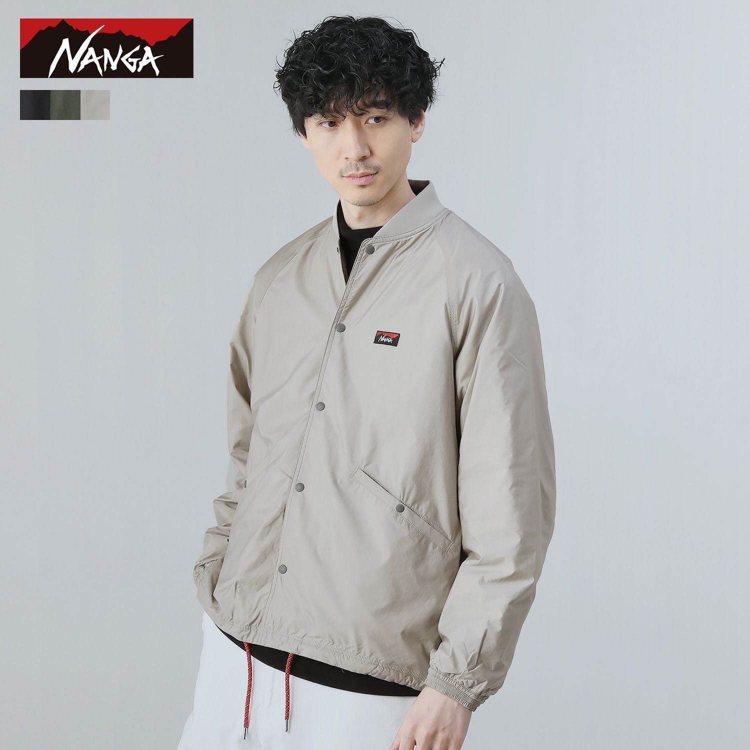 RIB COLLAR COACH JACKET | 【公式】SPU スプ公式通販｜メンズセレクト