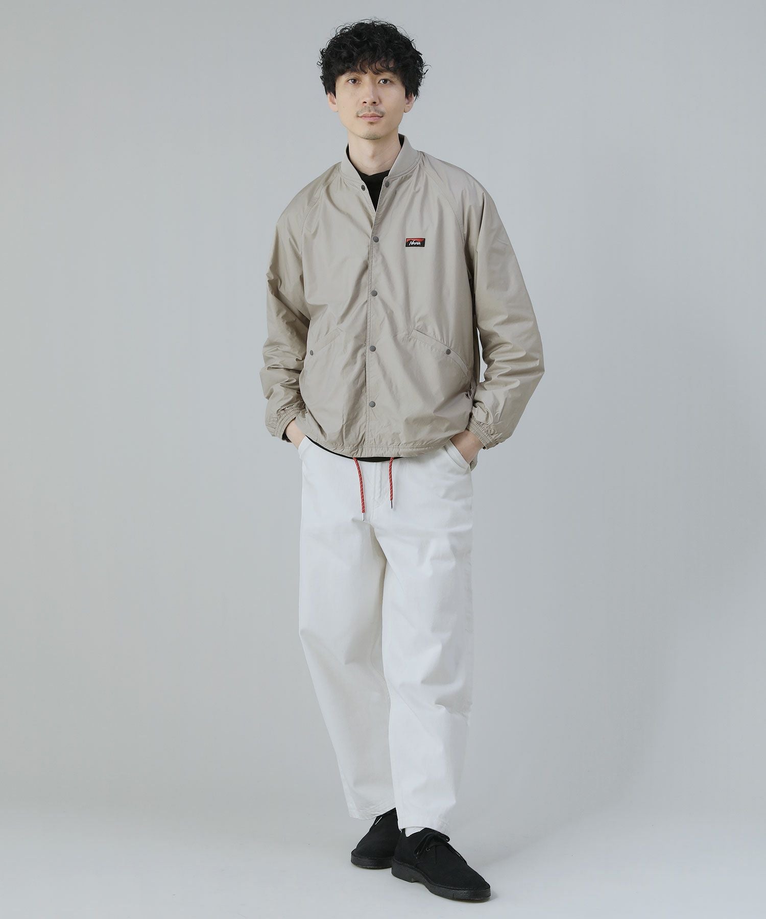 RIB COLLAR COACH JACKET | 【公式】SPU スプ公式通販｜メンズセレクト