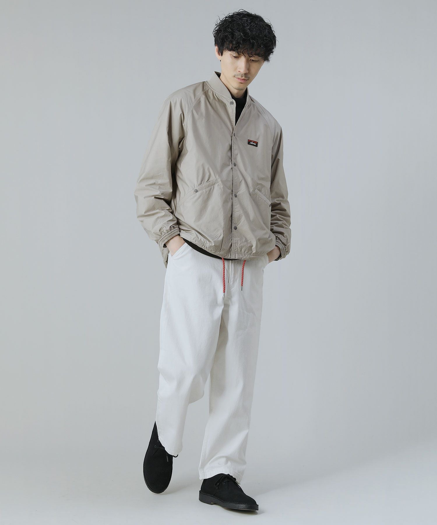 RIB COLLAR COACH JACKET | 【公式】SPU スプ公式通販｜メンズセレクト