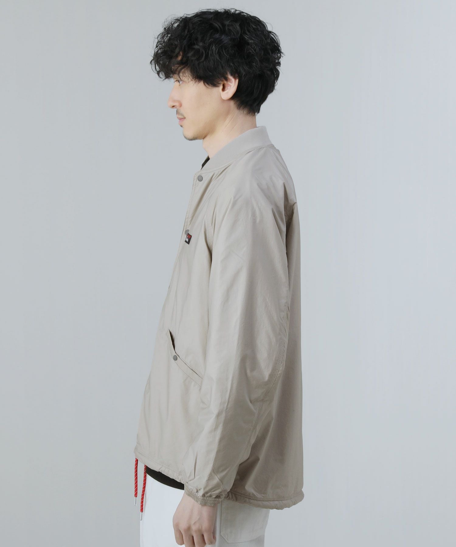 RIB COLLAR COACH JACKET | 【公式】SPU スプ公式通販｜メンズセレクト
