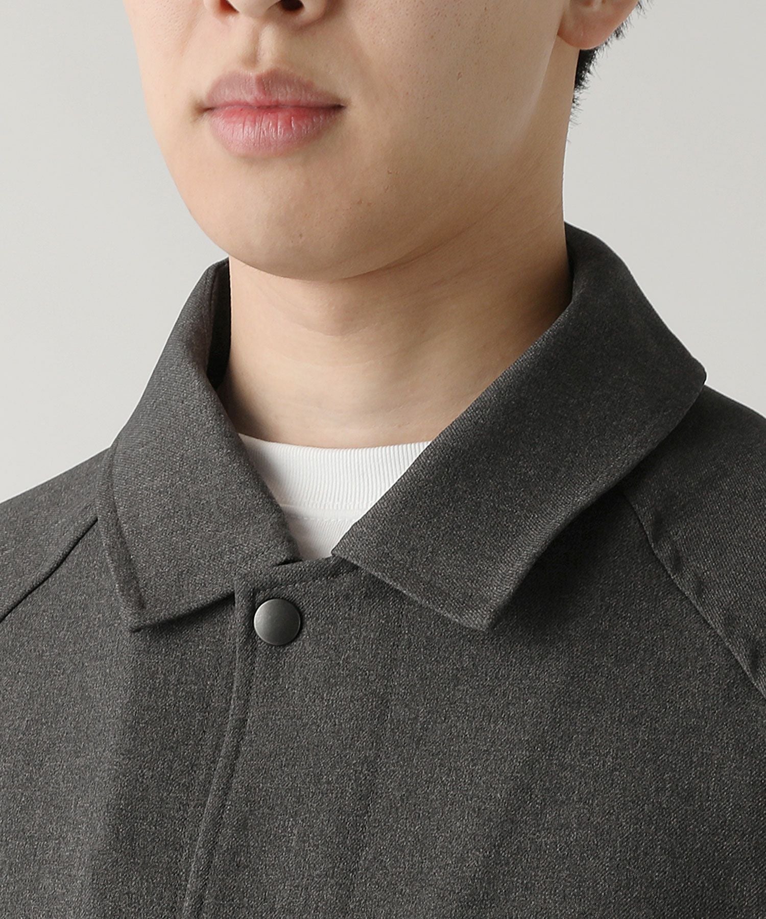 ジャケット・アウター lie 日本製LANATEC(ラナテック)LEI(レイ)ポリエステル ウールライク サージ