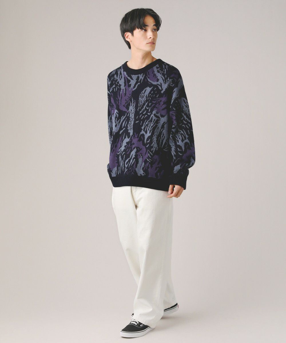 アブストラクトダブルジャガードプルオーバーニット | 【公式】SPU